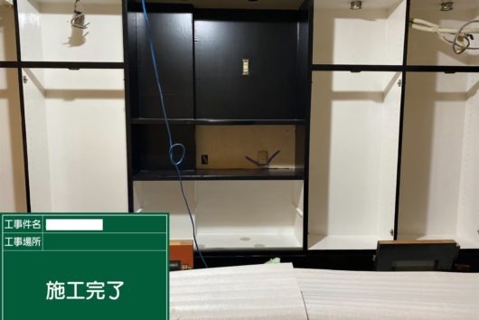 家具塗装 飲食店様 倉敷市の画像
